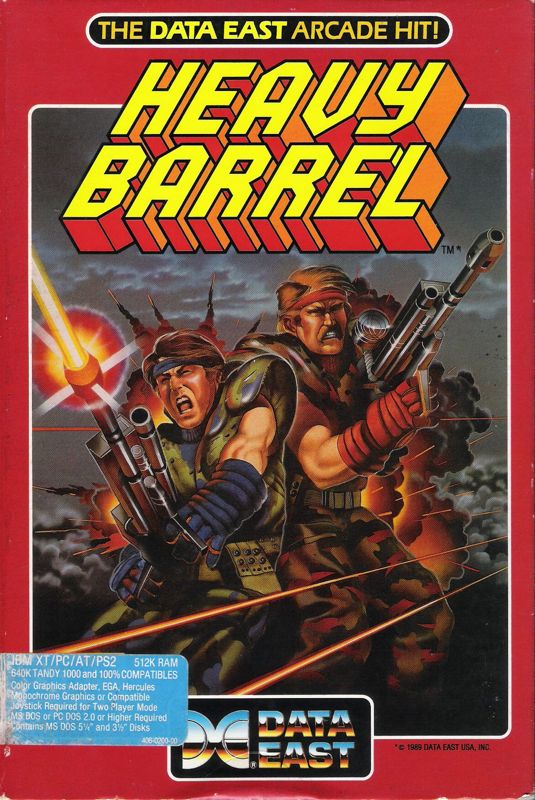 Heavy Barrel box art for Famicom